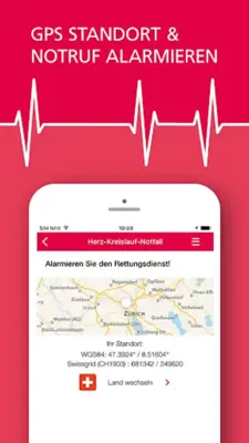 HELP Notfall Leben retten bei Notfall Herz & Hirn android App screenshot 0